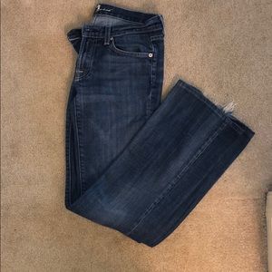 7 Jeans Medium Washed Flare Jeans